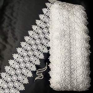 Кружево макраме Sindtex 11см (20м) Цвет - Белый (32-Y11579A-1) Кружево макраме Sindtex 11см (20м) Цвет - Белый (32-Y11579A-1)