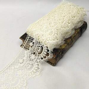 Кружево макраме Sindtex 12см (13м) Цвет - Айвори (729-107-084) Кружево макраме Sindtex 12см (13м) Цвет - Айвори (729-107-084)