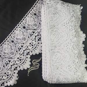 Кружево макраме Sindtex 14см (13м) Цвет - Белый (41-LY018-0278-1) Кружево макраме Sindtex 14см (13м) Цвет - Белый (41-LY018-0278-1)