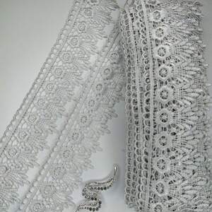 Кружево макраме Sindtex 6,5см (20м) Цвет - Грязно-белый (05-XR13023-4)