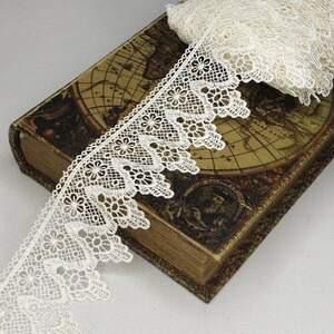 Кружево макраме Sindtex 6см (13м) Цвет - Айвори (729-51-084)