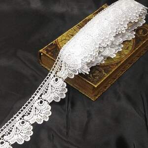 Кружево макраме Sindtex 6см (13м) Цвет - Белый (729-42-001)