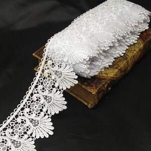 Кружево макраме Sindtex 9,5см (13м) Цвет - Белый (729-84-001)