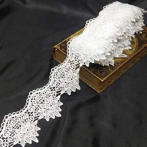 Кружево макраме Sindtex 9,5см (13м) Цвет - Белый (729-96-001)