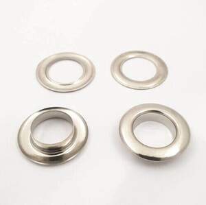 Люверс D-10мм 100шт Никель (матр.00257)