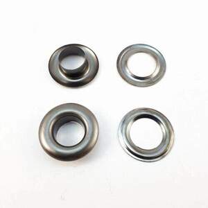 Люверс D-10мм 100шт Темный никель (матр.00257)