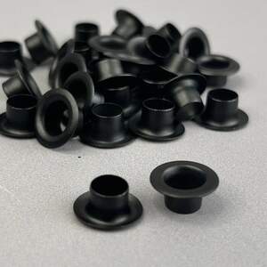 Люверс D-6мм нерж. с пласт. кольцом-оксид (100шт) (матр.00255) Люверс D-6мм нерж. с пласт. кольцом-оксид (100шт) (матр.00255)