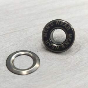 Люверс Mens Wear Нержавейка D-5мм 1000шт Темный Никель