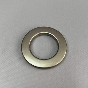 Люверс для штор пластиковый 34 мм - серый матовый