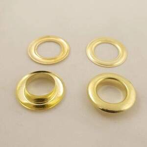 Люверс Золото D-5мм (5000шт) (матр.00254)