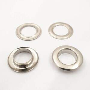 Люверс Никель 4мм (5000шт) (матр.00253)