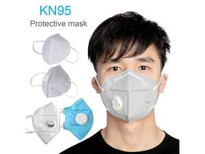 Маска-респиратор KN 95 многоразовая с фильтровальным клапаном выдоха Маска-респиратор KN 95 многоразовая с фильтровальным клапаном выдоха