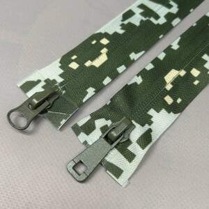 Молния спиральная Т7 Пиксель - 2 бегунка 100 см