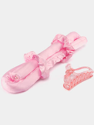 Мягкие бигуди для волос, Розовые