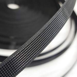 Мягкий корсетный регилин 12мм черный