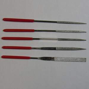 Набор алмазных надфилей Topex 5 шт