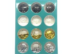 Набор декора для ногтей, Ромбики, 12шт