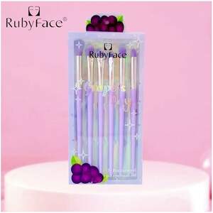 Набор кисточек для макияжа Ruby Face Сиреневый, 6шт