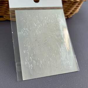 Наклейка-фольга Огонь 22 для дизайна ногтей