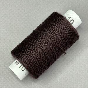 Нитки джинсовые, высокой прочности #10, бордо col.014