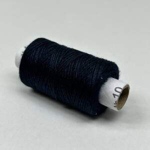 Нитки джинсовые, высокой прочности #10, темно синие col. 072