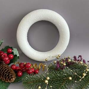 Пенопластовая основа под венок 16 см