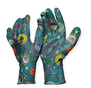 Перчатки Зеленые сад-огород полиэстеровые с нитриловым покрытием, р.8 Vmf Euro Superior Перчатки Зеленые сад-огород полиэстеровые с нитриловым покрытием, р.8 Vmf Euro Superior