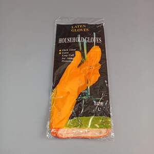 Перчатки хозяйственные резиновые латексные Latex Gloves (размер L) Перчатки хозяйственные резиновые латексные Latex Gloves (размер L)