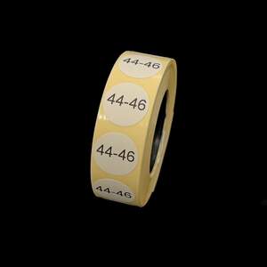 Размерник клеевой 44-46 1000шт.