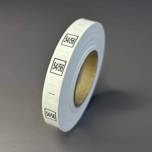 Размерник пришивной # 54/56