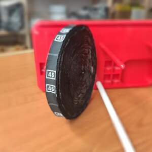 Размерник тканевый (жаккард) # 46 960шт. Черный