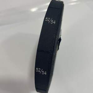 Размерник тканевый (жаккард) # 52/54 960шт. Черный