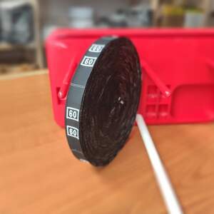 Размерник тканевый (жаккард) # 60 960шт. Белый