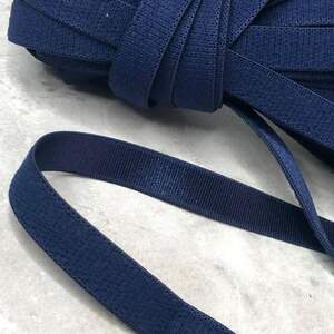 Резинка для бретель, ширина 1см (25м) - ТЕМНО-СИНЯЯ