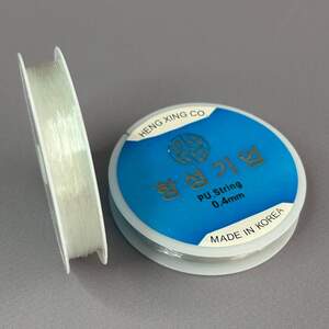 Резинка силиконовая, Премиум усиленная-0,4мм/10м