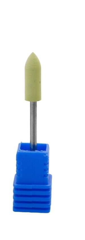 Резиновая насадка для полировки 146 (мягкая), желтая