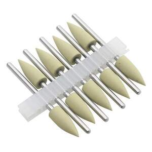 Резиновая насадка для полировки 404 (мягкая), желтая