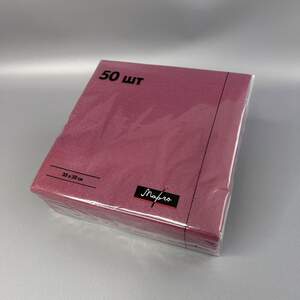 Салфетки бумажные банкетные Марго двухслойные 50 шт/уп. размер 33см х 33см