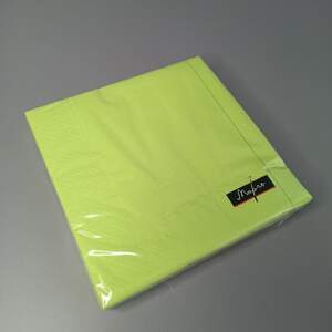 Салфетки бумажные банкетные Марго трехслойные 18 шт/уп. размер 33см х 33см