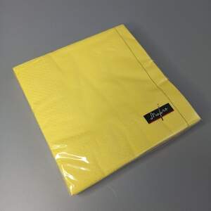 Салфетки бумажные банкетные Марго трехслойные 18 шт/уп. размер 33см х 33см