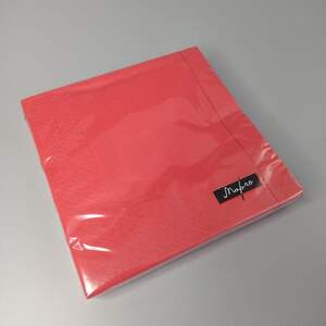 Салфетки бумажные банкетные Марго трехслойные 18 шт/уп. размер 33см х 33см