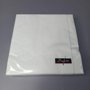 Салфетки бумажные банкетные Марго трехслойные 18 шт/уп. размер 33см х 33см