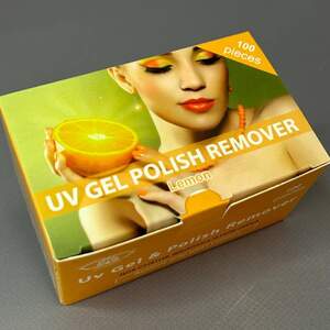 Салфетки для снятия гель-лака, 100шт Салфетки для снятия гель-лака, 100шт