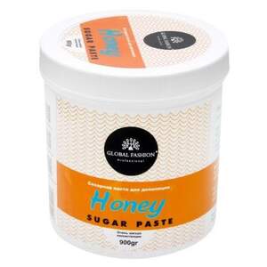 Сахарная паста для шугаринга Global Fashion 900 гр, Honey Сахарная паста для шугаринга Global Fashion 900 гр, Honey