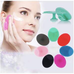 Силиконовая щеточка для чистки лица, большая Силиконовая щеточка для чистки лица, большая