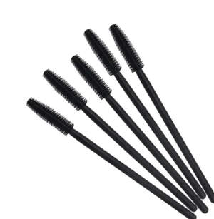 Силиконовые щеточки для наращивания ресниц Черные, 10шт Силиконовые щеточки для наращивания ресниц Черные, 10шт