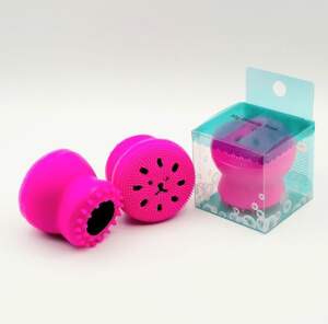 Силиконовый двусторонний спонж для очистки лица Осьминог Силиконовый двусторонний спонж для очистки лица Осьминог