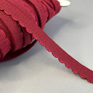 Становая резинка для белья 1смх1м - бордовий