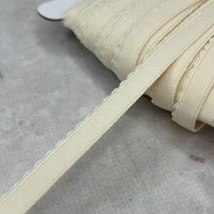 Становая резинка для белья 1смх1м - ванильный