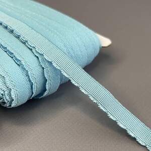 Становая резинка для белья 1смх1м - голубой холодный Становая резинка для белья 1смх1м - голубой холодный